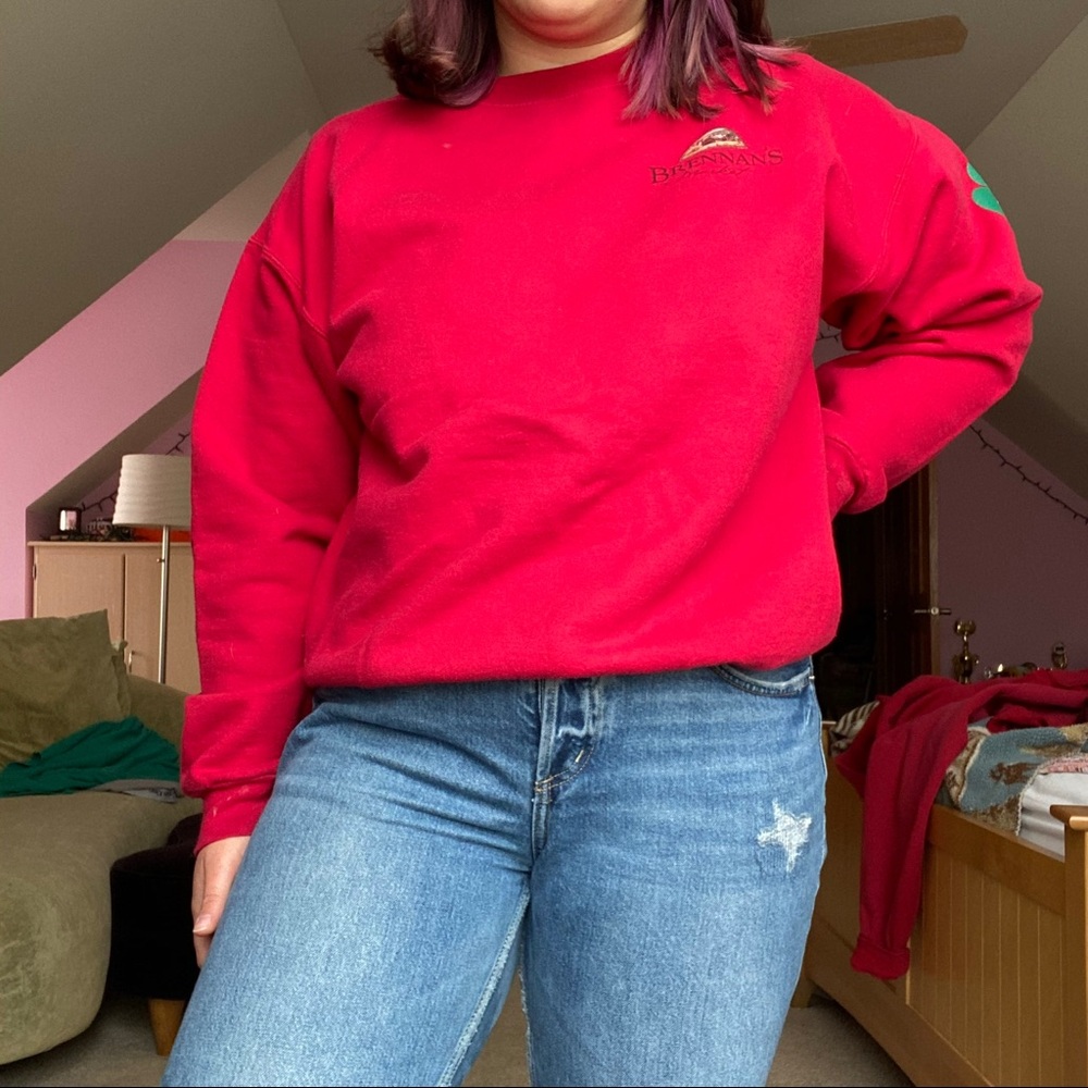 brennan’s sweatshirt